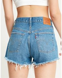 Shorts in denim e di jeans Levi's da donna | Sconto online fino al 65% |  Lyst