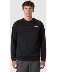 The North Face - Sudadera Negro Tnf Jaspeado Reaxion 2.0 De - Lyst