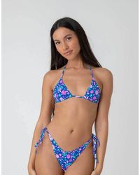 Bright Swimwear - Maria Sky Adjustable Bikini Bottom - Lyst