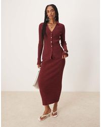 ASOS - Gebreide Maxirok - Lyst