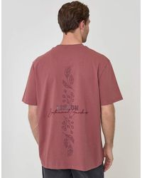 Threadbare - Relaxed Fit Graphic Cotton T-Shirt - Lyst