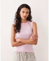 Mango - – pullunder aus feinstrick - Lyst