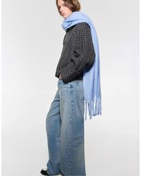 Pull&Bear - Écharpe en aspect mohair - pâle - Lyst