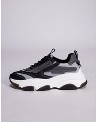 Steve Madden - Possess - baskets à semelle chunky - Lyst