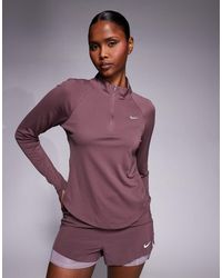 Nike - Tempo Dri-Fit Half Zip Long Sleeve Top - Lyst