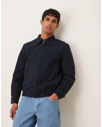 SELECTED - Zip Up Jacket With Collar - Lyst