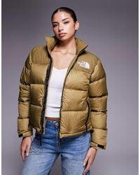 The North Face - Chaqueta Beis Acolchada 1996 Retro Nuptse De -Neutro - Lyst