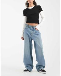 Vans - Baggy Broek Met Riempje - Lyst