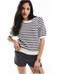 & Other Stories - Short Sleeve Knitted Top - Lyst