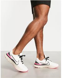 React Element 55 - Sneakers nere e bianche da Uomo di Nike in Nero | Lyst