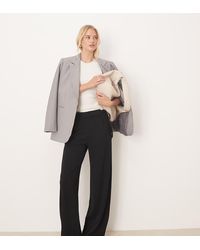 JDY Tall - Tie Detail Wide Leg Trouser - Lyst