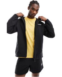 adidas Originals - Adidas - terrex - giacca impermeabile nera per sport all'aperto - Lyst