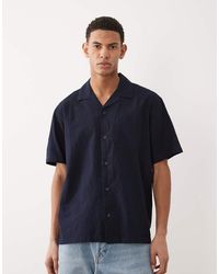 Jack & Jones - Premium Seersucker Short Sleeve Shirt - Lyst