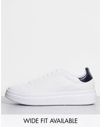 chunky white sole trainers