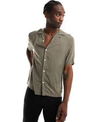 AllSaints - Venice Short Sleeve Shirt - Lyst