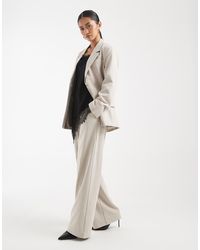 Object - Wide Leg Tailored Trouser Co-ord - Lyst
