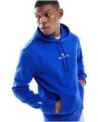 Polo Ralph Lauren - Central Logo Double Knit Hoodie - Lyst