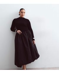 ARRANGE - Curve Bubble Midi Skirt - Lyst