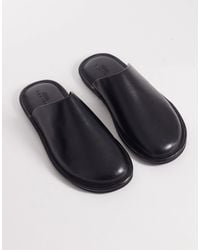 ASOS - – pantoletten aus leder - Lyst