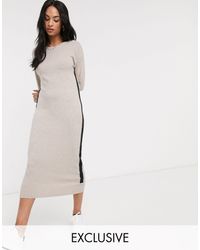 micha lounge wide strap cami midi dress