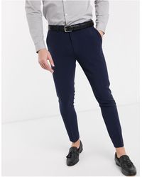 ASOS - Super Skinny Cropped Smart Trousers - Lyst