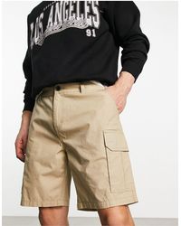 New Look - Pantalones cortos color tostado cargo - Lyst