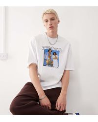 Collusion - Camiseta De Corte Cuadrado Skater Con Estampado Oficial De Fotografía De "Outkast" Para Festivales De - Lyst