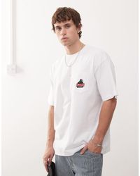 X-Large - T-Shirt Met Zak Met Og-Logo - Lyst