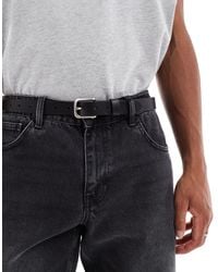 Levi's - – new narrow – schmaler gürtel aus em leder - Lyst