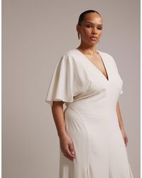 express white maxi dress Elysium White Maxi Dress - US 8