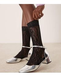 SUI AVA - Floral Lace Socks - Lyst