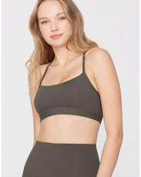 Tezenis - Spaghetti Strap Padded Short Sport Top - Lyst