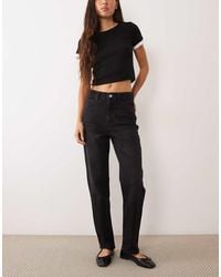 Mango - Newmom Relaxed Mom Jeans - Lyst
