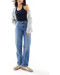 Levi's - Jeans Ampi Medio Con Cuciture A Vista - Lyst