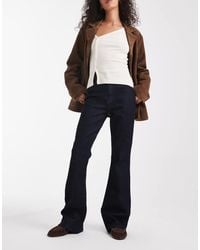 ASOS - Bootcut Flare Jean With Pocket Front Detail - Lyst