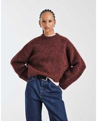 ASOS - Chunky Premium Alpaca Jumper - Lyst