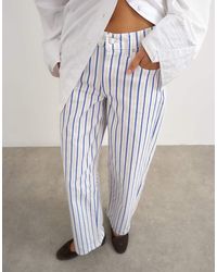 TOPSHOP - Cinch Low-Rise Relaxed Jeans - Lyst
