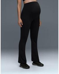 Oysho - Maternity Comfortlux 80cm Flare Trousers - Lyst