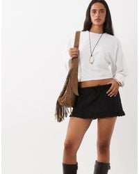 Motel - Ninon Mini Poplin Skirt - Lyst