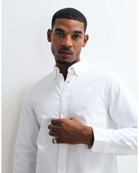 Levi's - Authentic Tonal Logo Button Down Relaxed Oxford Shirt - Lyst