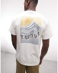 The North Face - Mountain Escape Backprint Relaxed T-shirt - Lyst