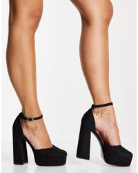 Zwarte pumps met lagere hakken in kleine maat | Kleine maat hakken