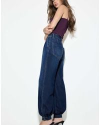 Stradivarius - 100 % baumwolle sarouel-jeans - Lyst