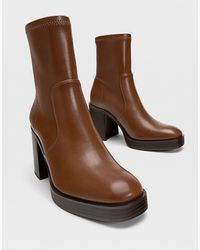 Stivaletti Stradivarius da donna - Fino al 59% di sconto | Lyst