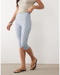 ASOS - Jersey Capri leggings - Lyst
