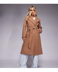 Forever New - Formal Wrap Coat - Lyst
