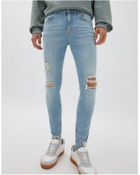 Pull\u0026Bear Jeans for Men - Up to 60% off | Lyst
