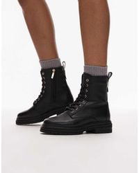 Tommy Hilfiger - Tommy Hilfiger Lace Up Boot - Lyst
