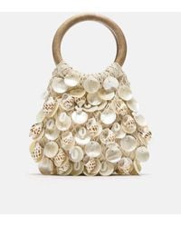 Pull&Bear - – mit perlen besetzte handtasche - Lyst