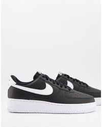 Sneakers nere alte *ICON Air Force 1 WTR Gore-Tex antipioggia con zip sul  fronte e coulisse.Nike in Materiale sintetico da Uomo colore Nero | Lyst